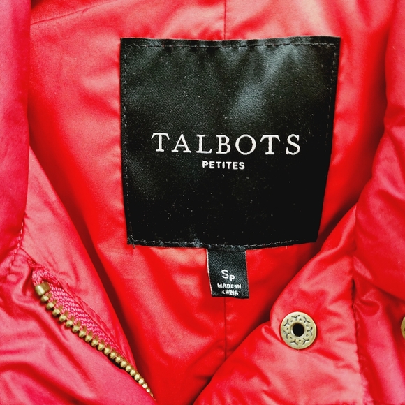 Talbots Down Filled Puffer Vest - Picture 5 of 7